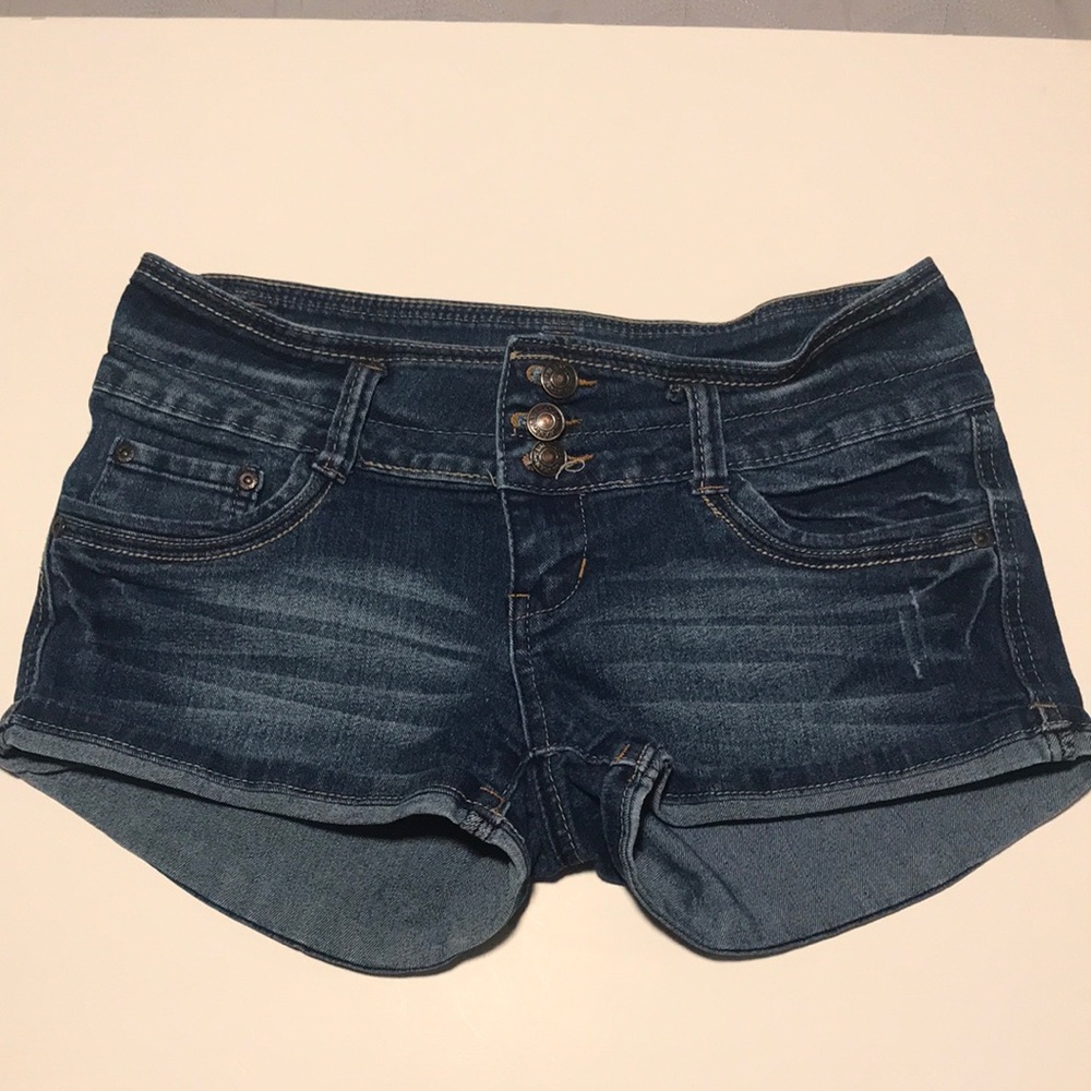 ABM blue jean shorts